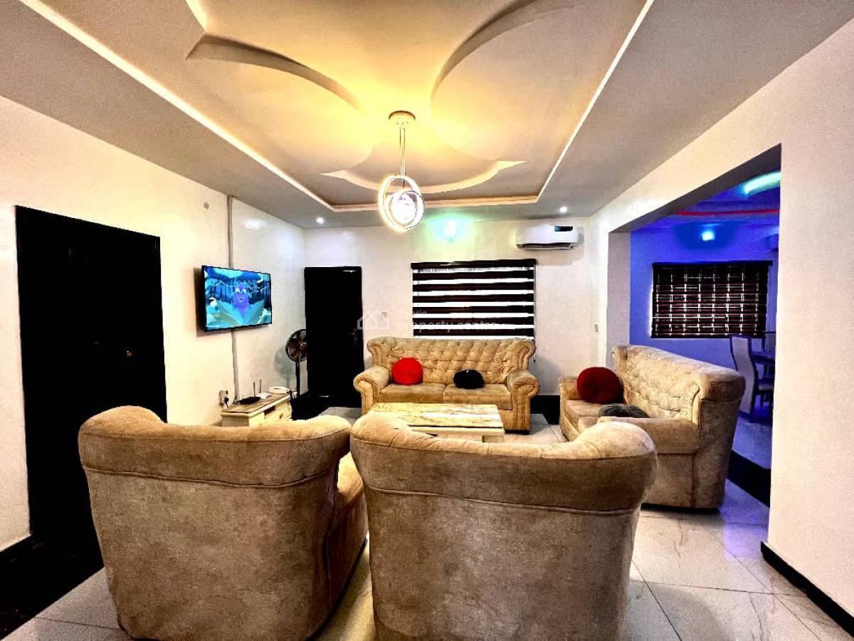 Nicely Furnished 3 Bedroom Apartment, Ajao Estate, Isolo, Lagos, Flat / Apartment Short Let