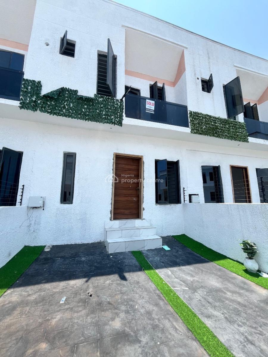 Luxury 3 Bedroom Terrace Duplex in a Safe and Secured Estate, Atlantic Nominee, General Paint, Ajiwe, Ajah, Lagos, Terraced Duplex for Rent