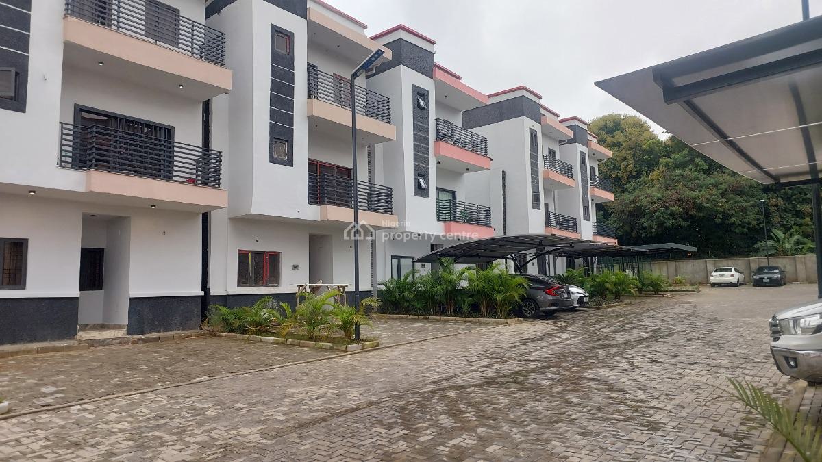 4 Bedroom Terrace Duplex with Bq, Video Available, Life Camp, Abuja, Terraced Duplex for Rent