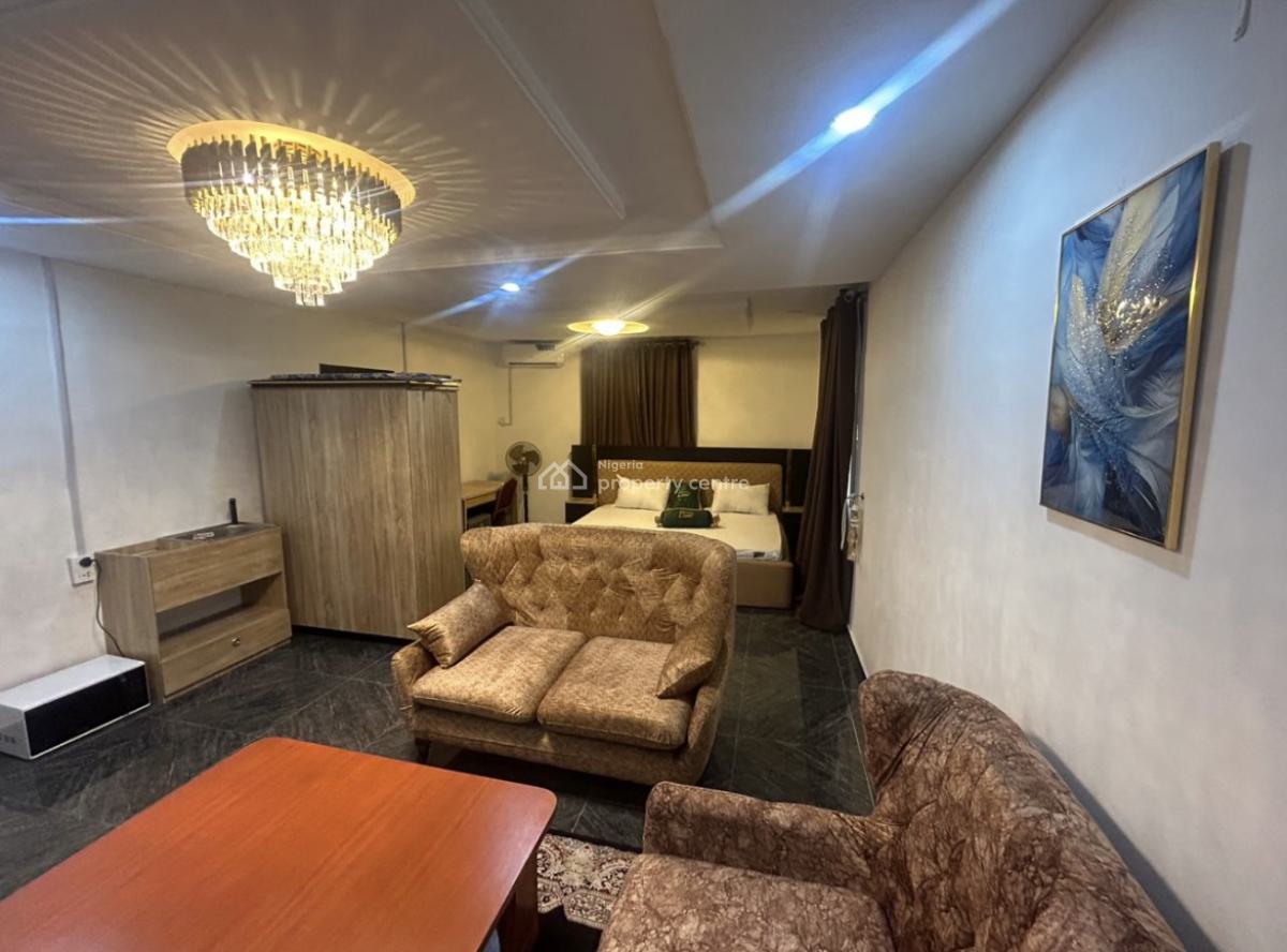 Nicely Furnished Studio Apartment, Gra Phase 1, Magodo, Lagos, Flat / Apartment Short Let