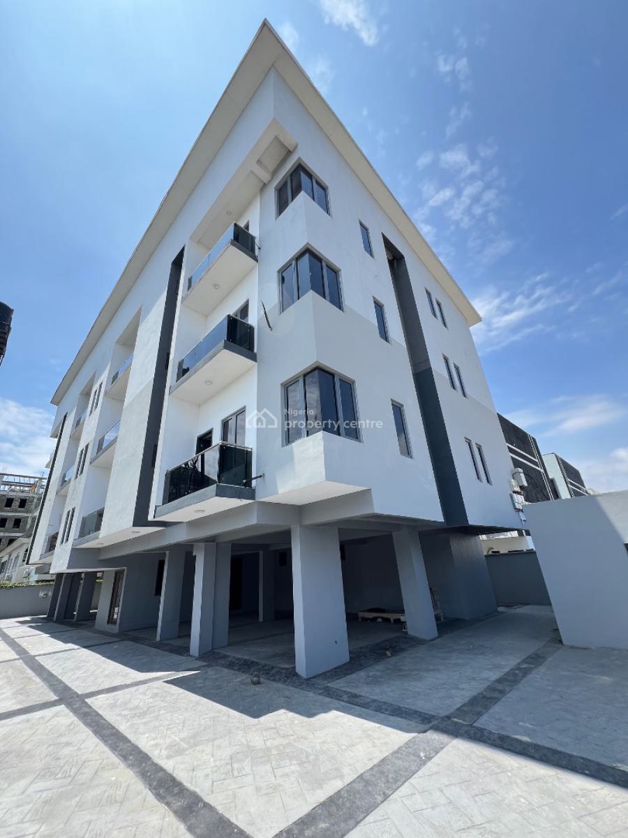 Well Built 3 Bedroom Apartment with a Bq in a Gated Secured Estate, Lekki Phase 1, Lekki Phase 1, Lekki, Lagos, Block of Flats for Sale