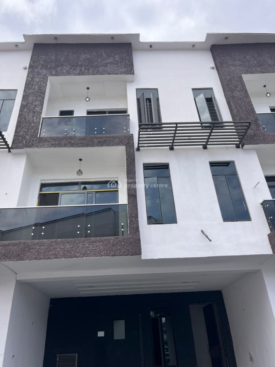 Smart 4 Bedroom Terrace Duplex, Thomas Estate, Ajiwe, Ajah, Lagos, Terraced Duplex for Rent