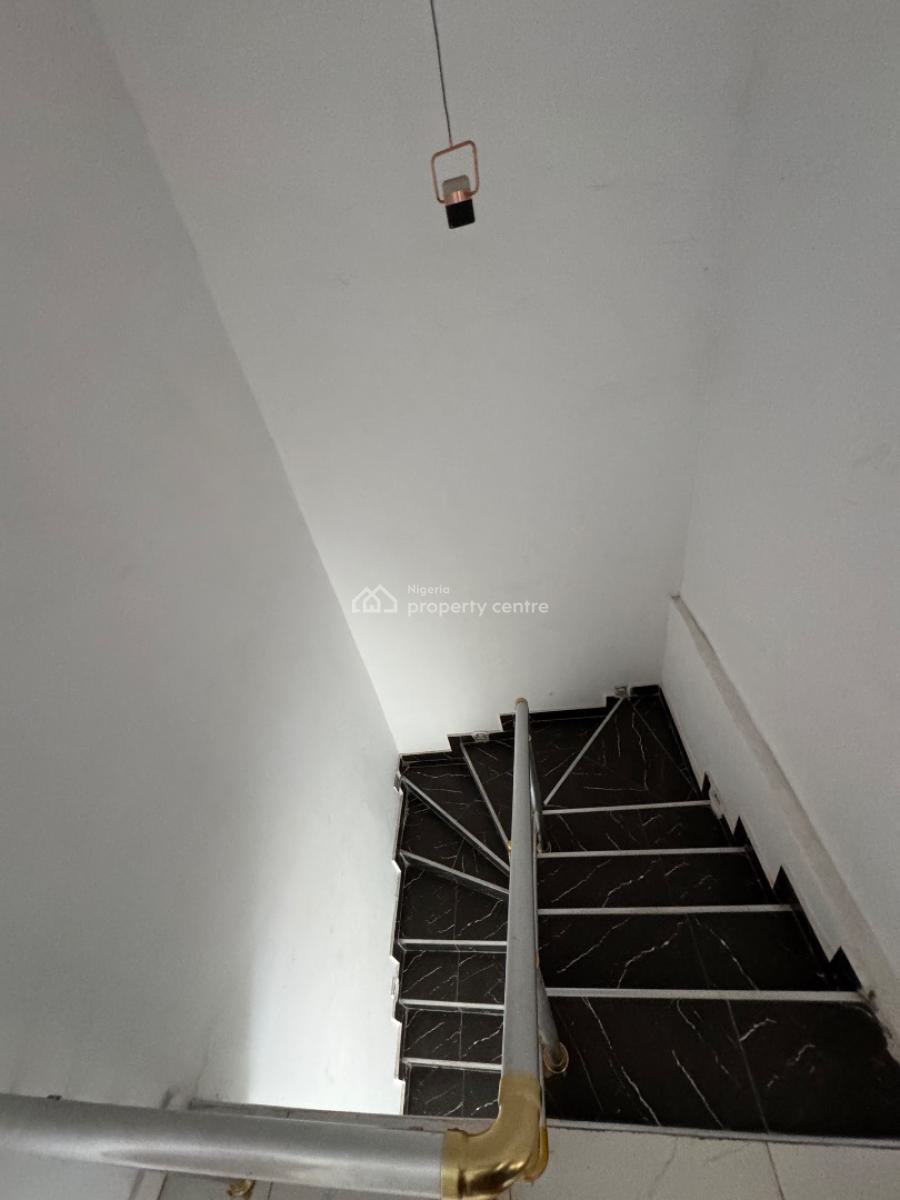 Brand New 4 Bedroom Duplex with Bq 2 Floor Wow Very Spacious Very Nice, Lekki Conservation Opposite Chevron, Lekki, Lagos, Terraced Duplex for Sale