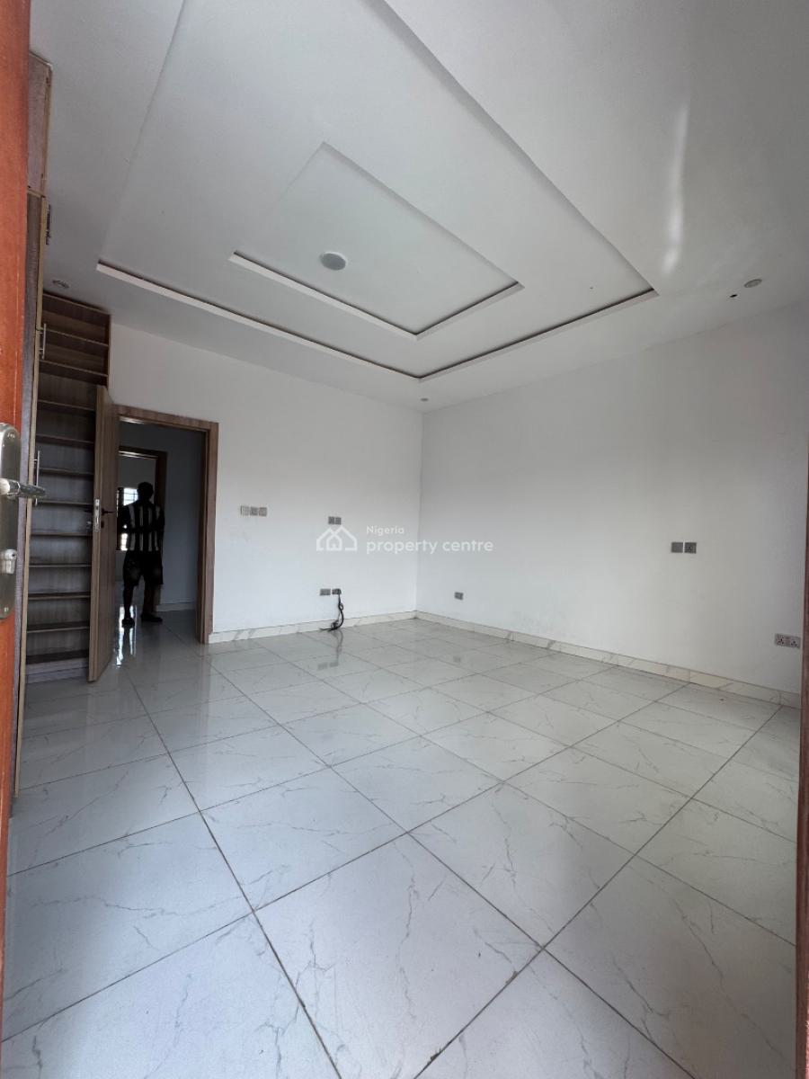 Brand New 4 Bedroom Duplex with Bq 2 Floor Wow Very Spacious Very Nice, Lekki Conservation Opposite Chevron, Lekki, Lagos, Terraced Duplex for Sale