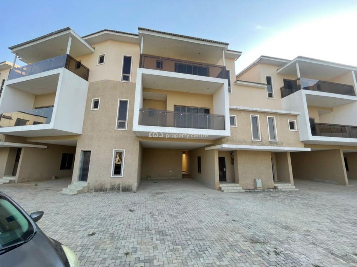 4-bedroom Triplex Terrace Duplex, Duzape By H-medix, Guzape District, Abuja, Terraced Duplex for Sale