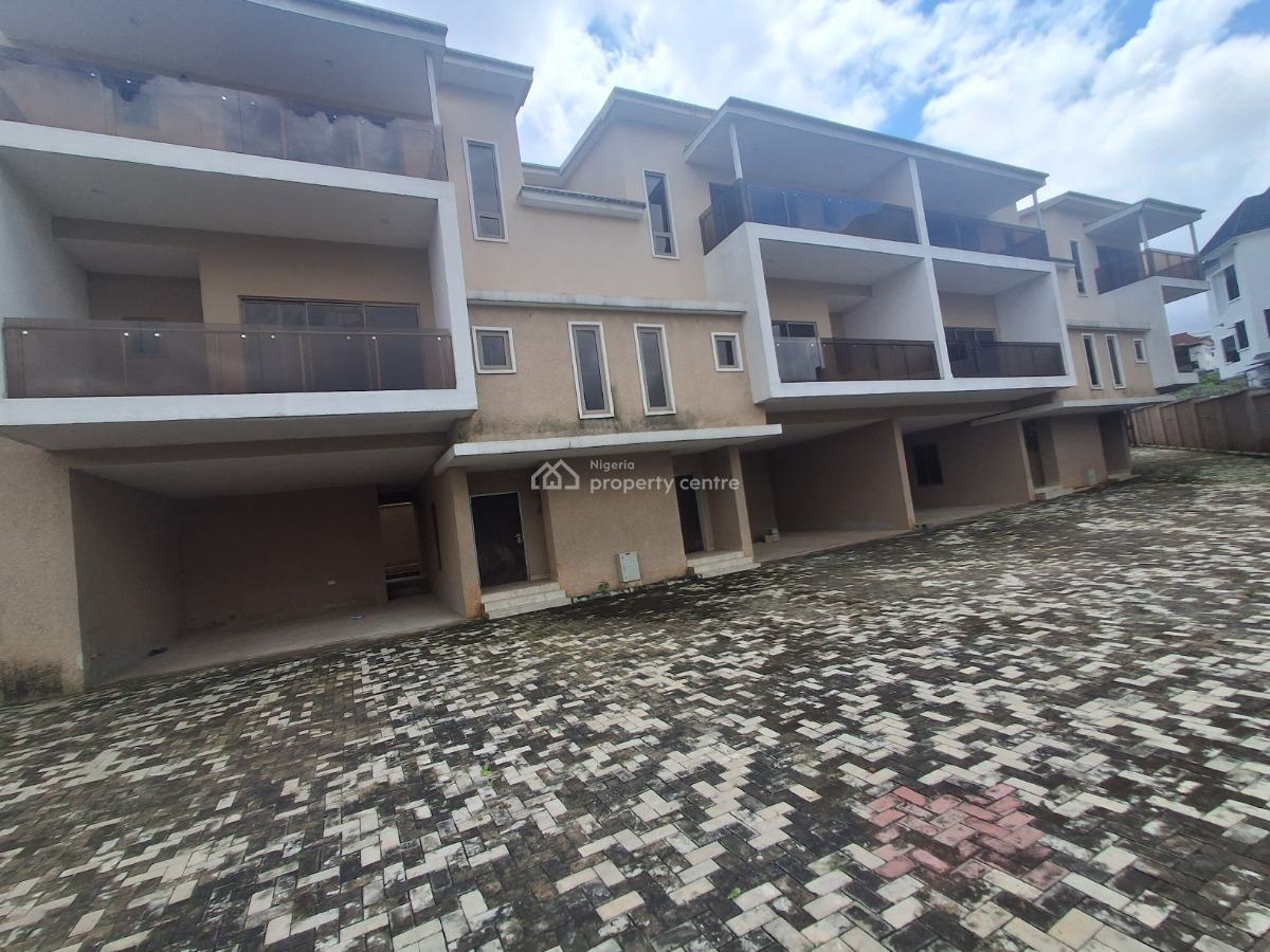 4-bedroom Triplex Terrace Duplex, Duzape By H-medix, Guzape District, Abuja, Terraced Duplex for Sale