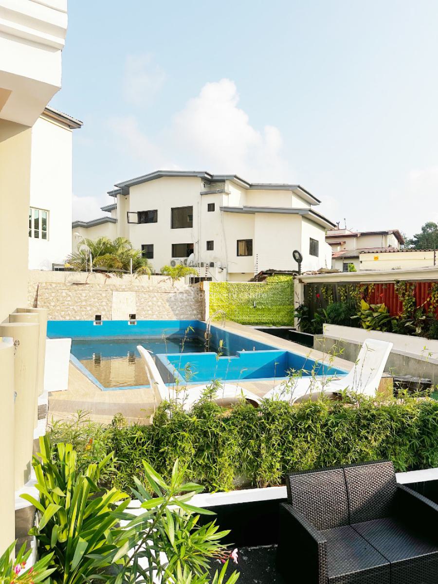 Serviced 4-bedroom Terrace with Bq and Pool, Ikoyi, Ikoyi, Lagos, Terraced Duplex for Rent