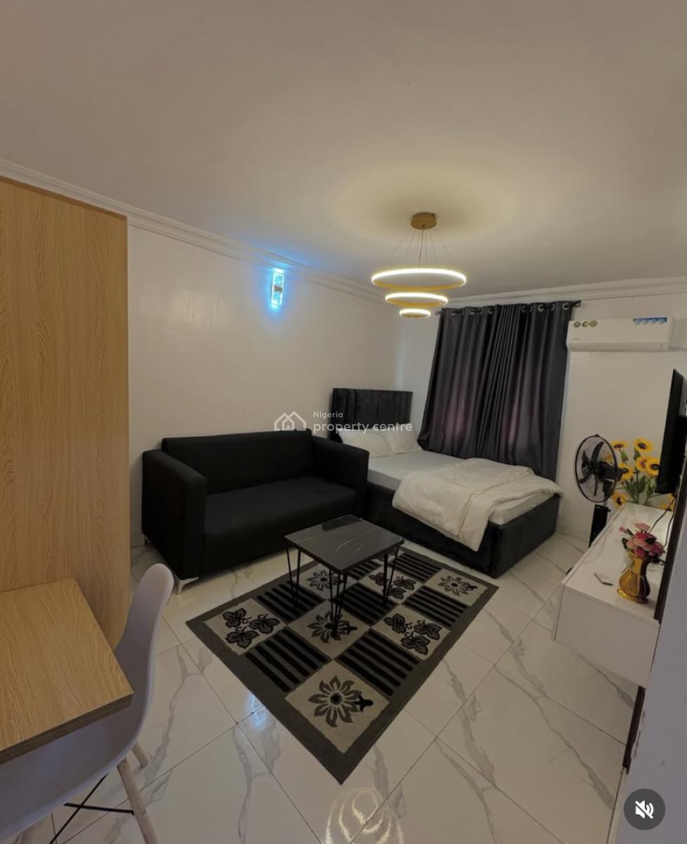 Furnished Studio Apartment, Akoka Yaba, Akoka, Yaba, Lagos, Self Contain (single Rooms) Short Let