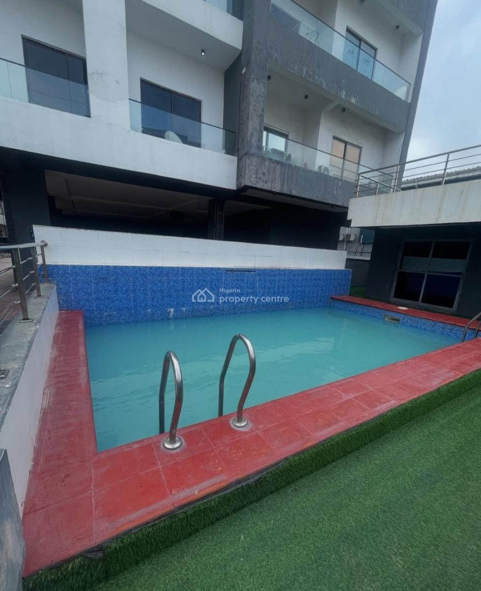 Serviced with 24/7 Power Supply 2 Bedtoom En-suite Flat with Fitted Ki, Ikate, Lekki, Lagos, Flat / Apartment for Rent