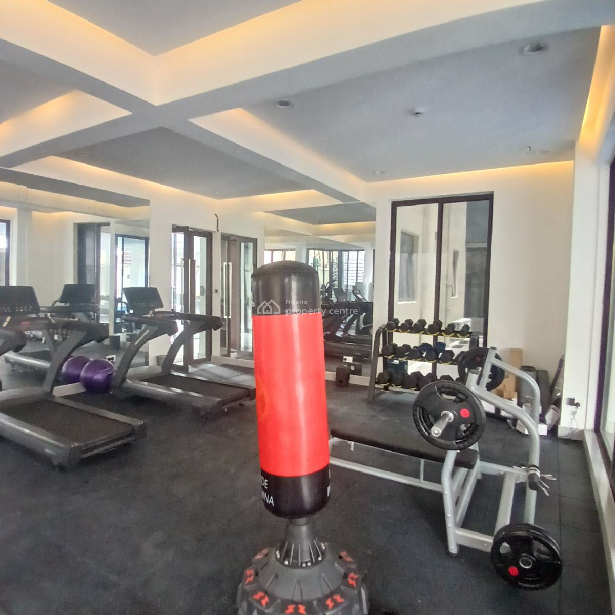 3 Bedroom Apartment with Swimming Pool,elevator. Rooftop Terrace, Lekki Phase 1, Lekki, Lagos, Flat / Apartment for Rent