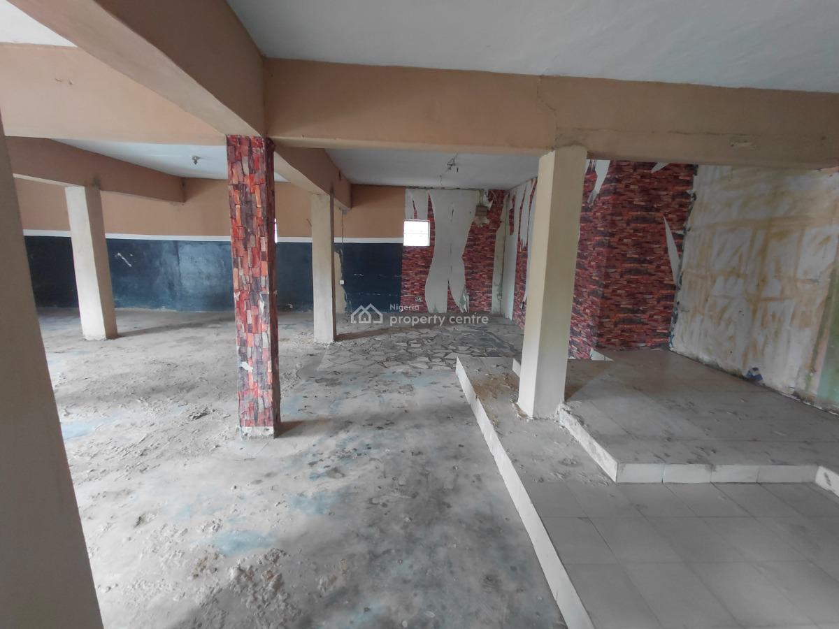 Spacious Commercial Space, Oniyarin, Mile 12, Kosofe, Lagos, Commercial Property for Rent