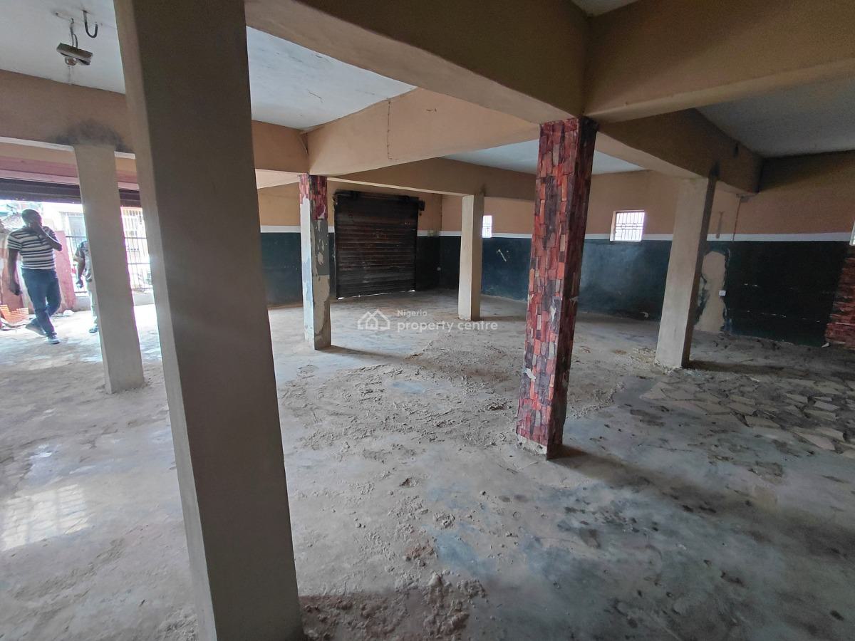 Spacious Commercial Space, Oniyarin, Mile 12, Kosofe, Lagos, Commercial Property for Rent
