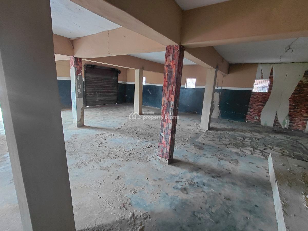 Spacious Commercial Space, Oniyarin, Mile 12, Kosofe, Lagos, Commercial Property for Rent
