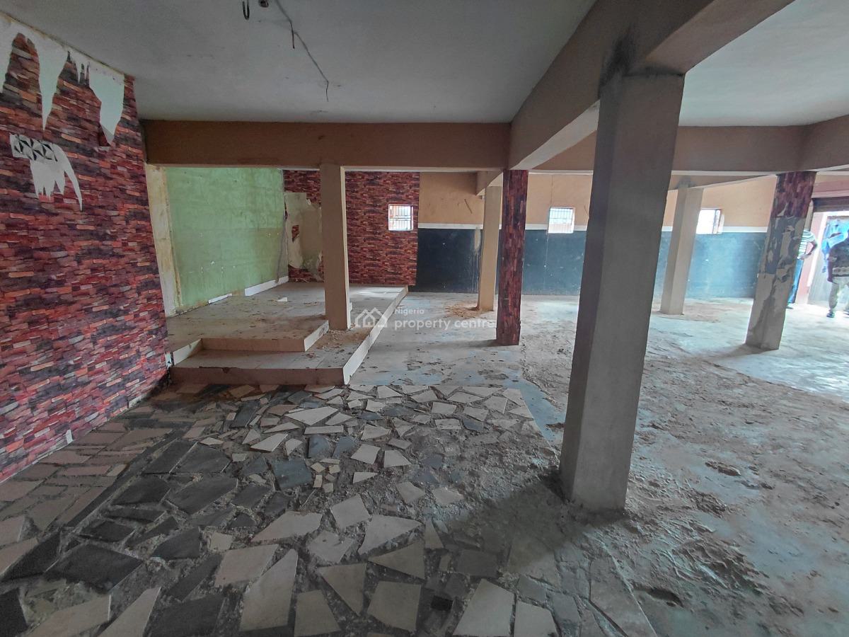 Spacious Commercial Space, Oniyarin, Mile 12, Kosofe, Lagos, Commercial Property for Rent