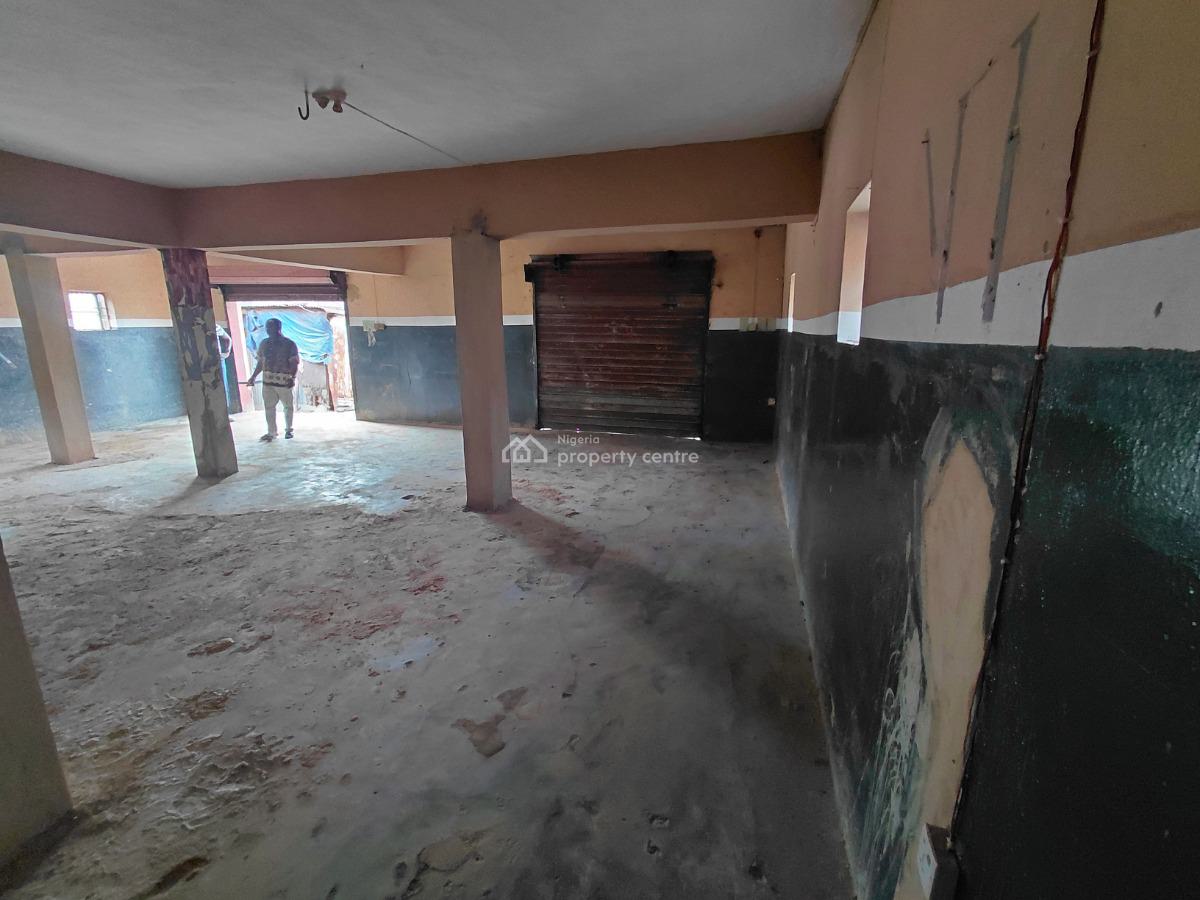 Spacious Commercial Space, Oniyarin, Mile 12, Kosofe, Lagos, Commercial Property for Rent