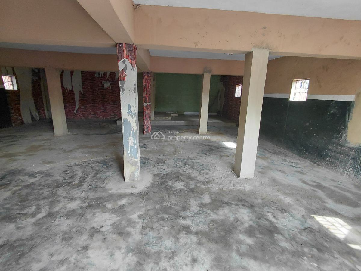 Spacious Commercial Space, Oniyarin, Mile 12, Kosofe, Lagos, Commercial Property for Rent
