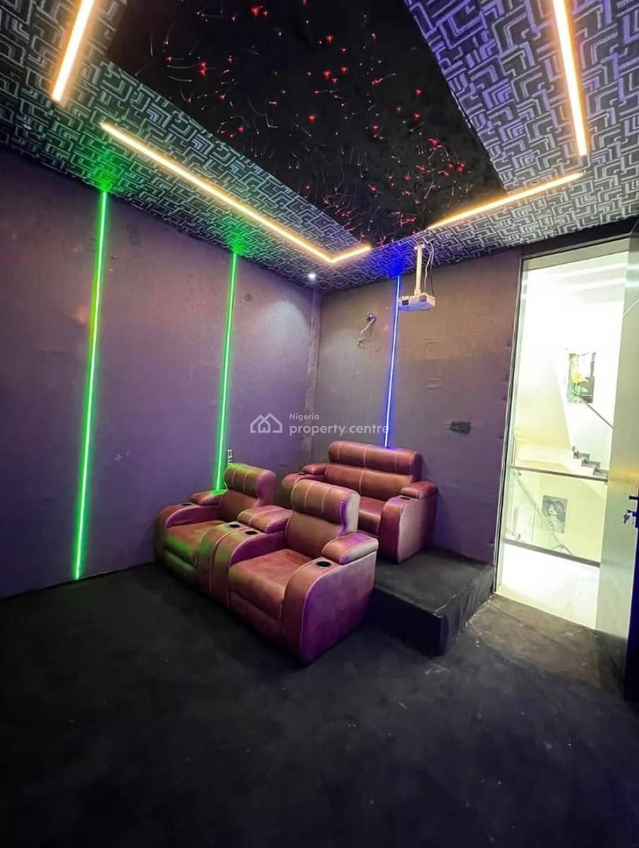 Luxurious 5 Bedroom Fully Detached Duplex, Chevron, Lekki, Lagos, Detached Duplex for Sale