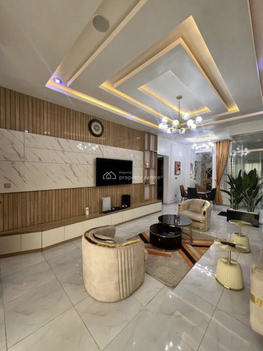 Well Built Fully Furnished 2 Bedroom Apartment, Agungi, Lekki, Lagos, Flat / Apartment for Rent
