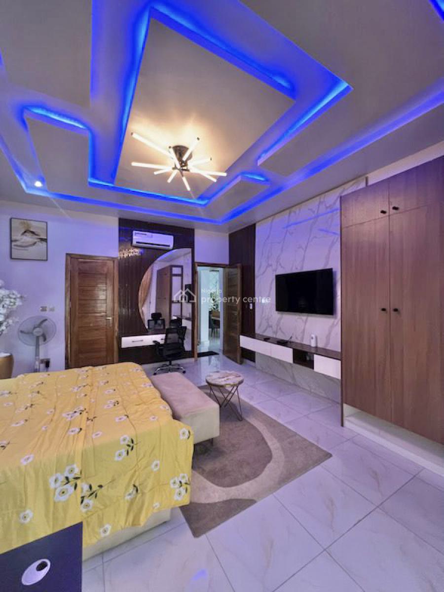 Well Built Fully Furnished 2 Bedroom Apartment, Agungi, Lekki, Lagos, Flat / Apartment for Rent