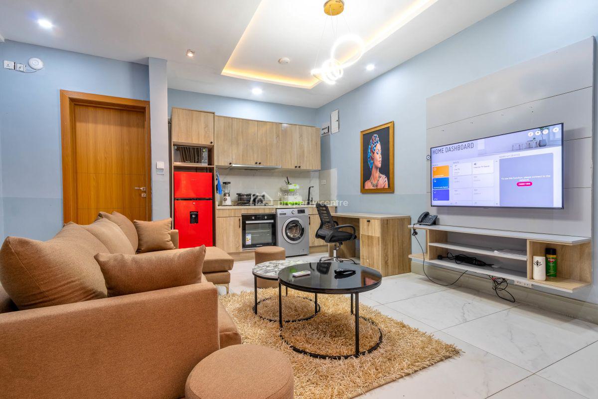 Nicely Furnished 1 Bedroom Apartment, Ikota, Lekki, Lagos, Flat / Apartment Short Let