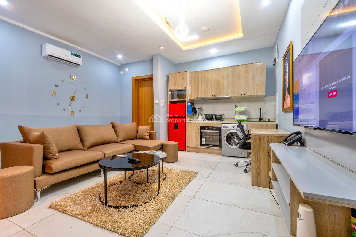 Nicely Furnished 1 Bedroom Apartment, Ikota, Lekki, Lagos, Flat / Apartment Short Let