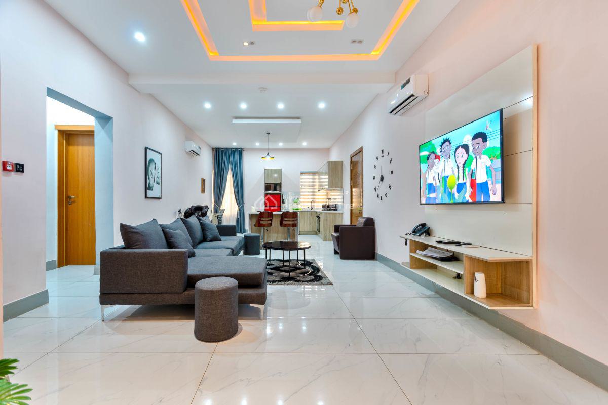 Nicely Furnished 2 Bedroom Apartment, Ikota, Lekki, Lagos, Flat / Apartment Short Let