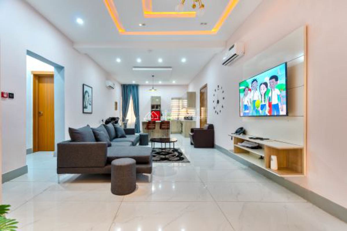 Nicely Furnished 2 Bedroom Apartment, Ikota, Lekki, Lagos, Flat / Apartment Short Let