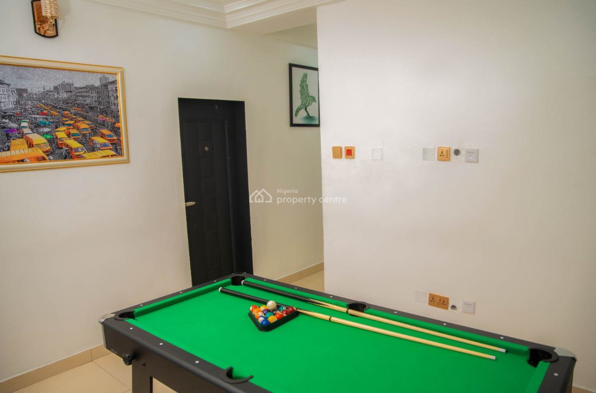 Nicely Furnished 4 Bedroom Apartment, Ikota, Lekki, Lagos, Flat / Apartment Short Let
