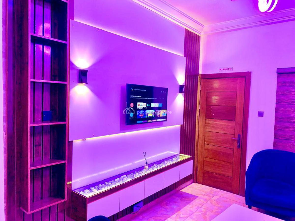Nicely Furnished 1 Bedroom Apartment, Lekki Palm City, Ajah, Lagos, Flat / Apartment Short Let
