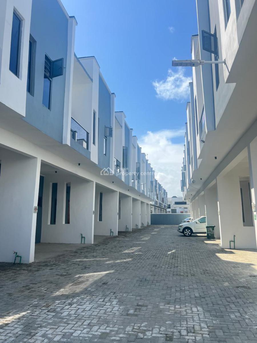 Newly Built 4 Bedrooms Terraced Duplex, All Ensuite in a Secure Estate, Ikota, Lekki, Lagos, Terraced Duplex for Sale
