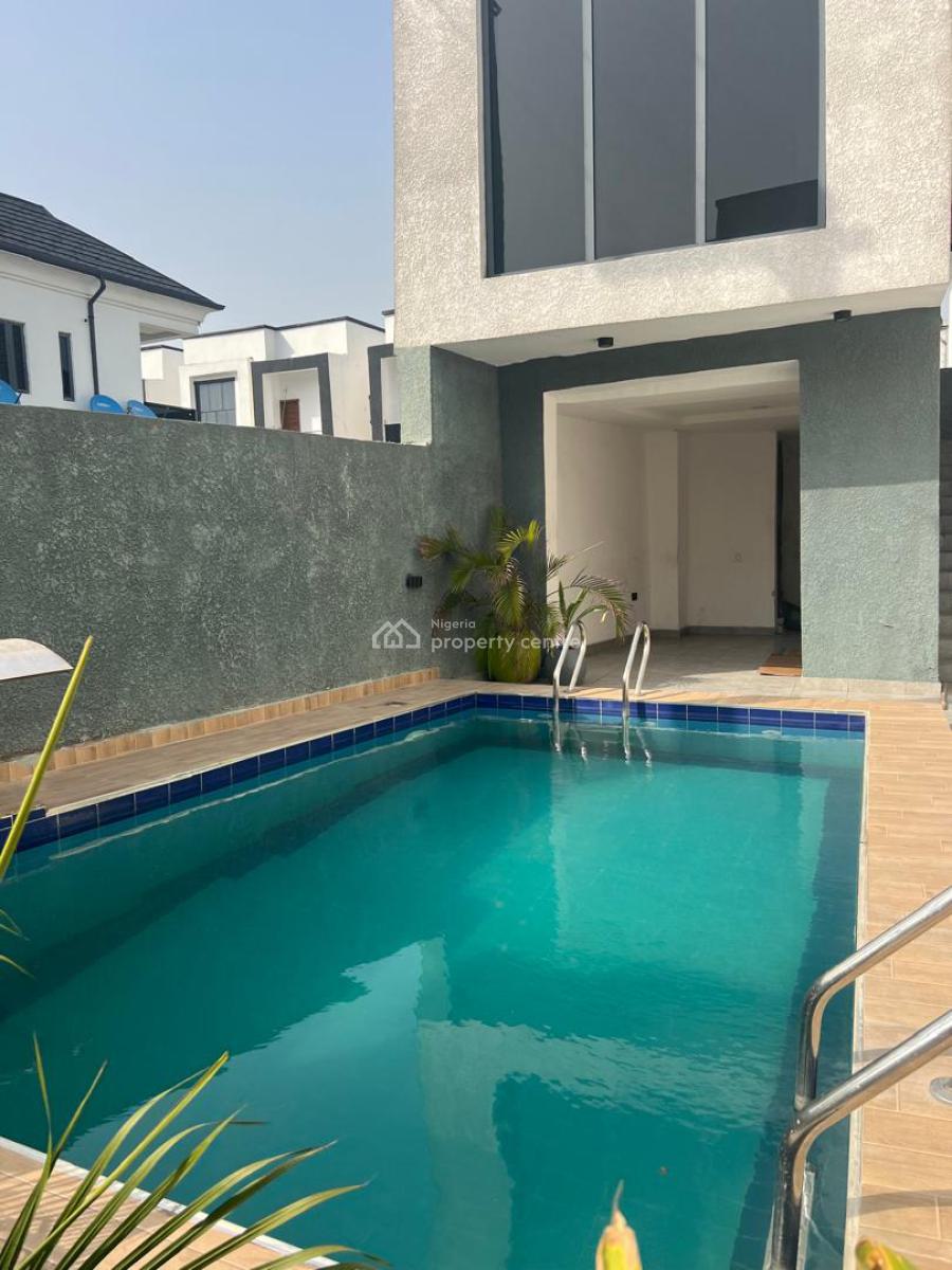 Newly Built 4 Bedrooms Terraced Duplex, All Ensuite in a Secure Estate, Ikota, Lekki, Lagos, Terraced Duplex for Sale