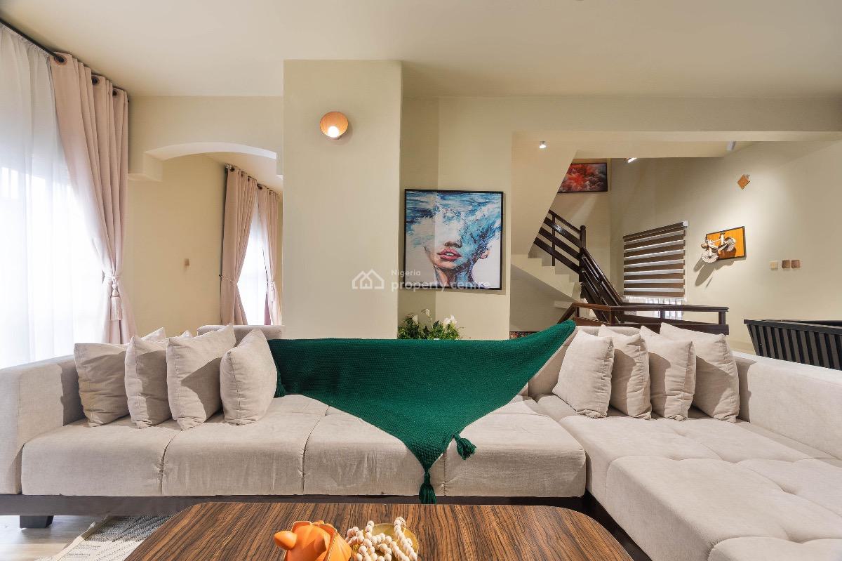 a Brand New Luxurious 2 Bedroom Apartment with Ps5, Balcony & Washing, Lekki Phase 1, Lekki, Lagos, Flat / Apartment Short Let
