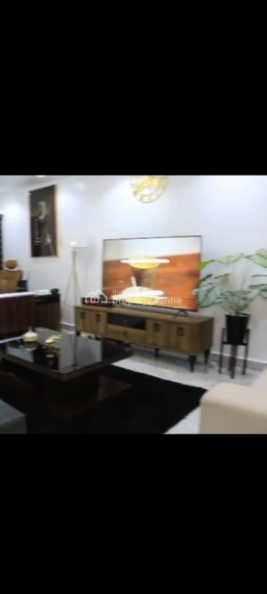 a Serviced & Furnished 1bedroom Flat, Garki Area1 Abuja. ( Video of The Apartment Is Attached), Garki, Abuja, Mini Flat (room and Parlour) for Rent