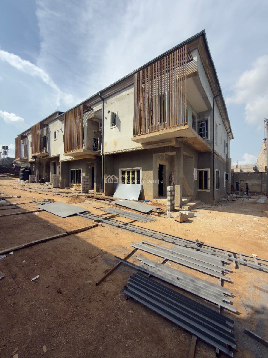 Standard 4 Bedroom Teracces with Bq, Mpape, Maitama Extension, Maitama 2, Maitama District, Abuja, Terraced Duplex for Sale