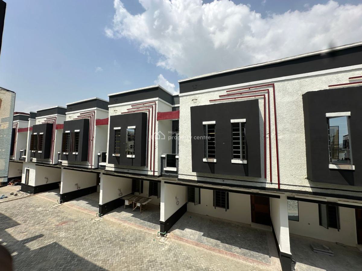 Smart Homes Newly Built 4 Bedroom Terrace Duplex with Uniquely Design, Orchid, Lekki, Lagos, Terraced Duplex for Sale