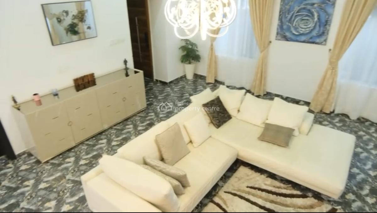 3 Bedroom Fully Furnished Detached Duplex with Two Bq with Game Room, Osapa, Lekki, Lagos, Detached Duplex for Rent