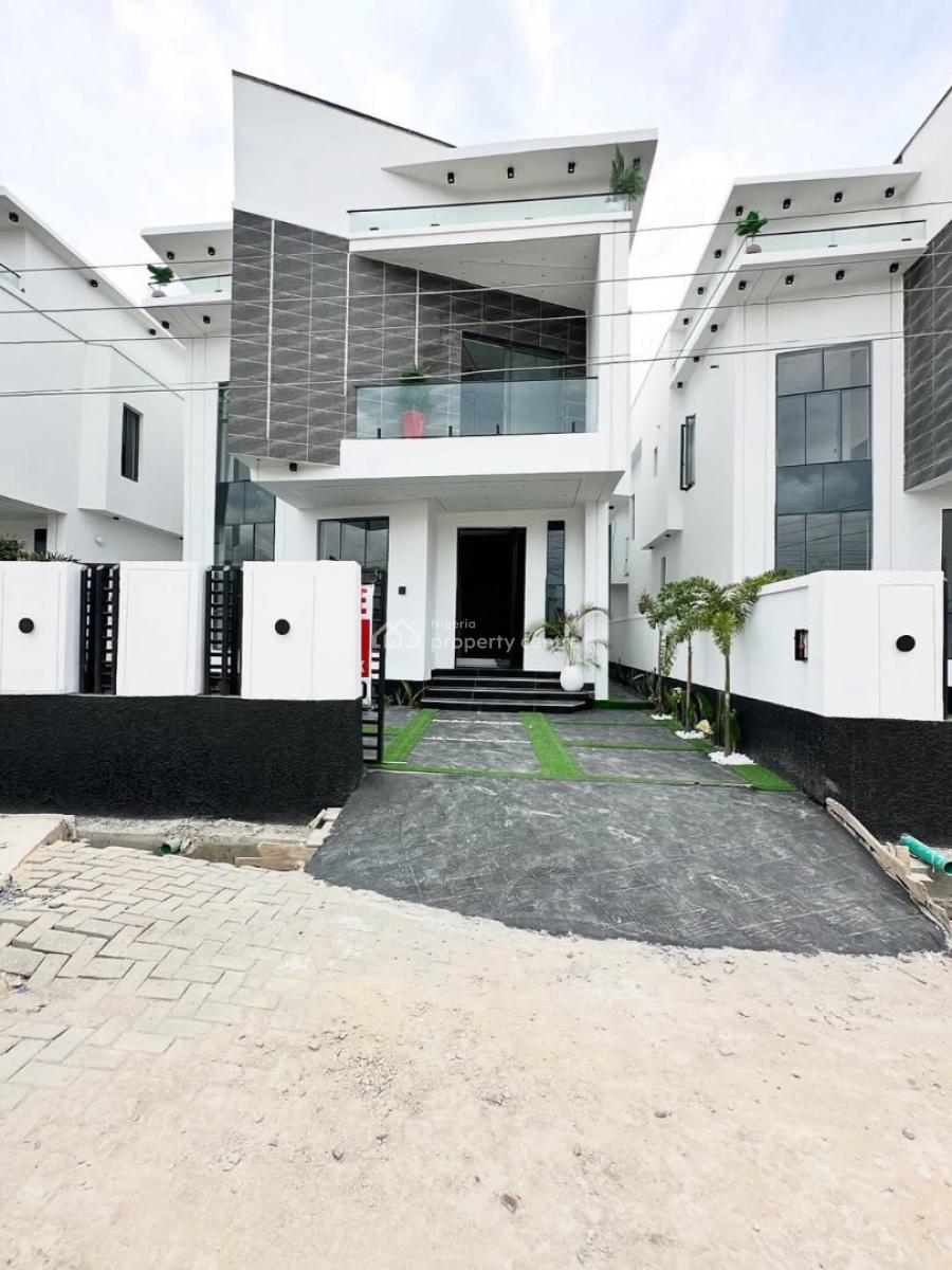 Contemporary 4 Bedroom Detached Duplex with Bq, Ajah, Ajah, Lagos, Detached Duplex for Sale