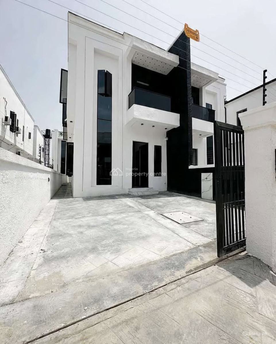 Contemporary 4 Bedroom Semi Detached Duplex with Bq, Ajah, Ajah, Lagos, Semi-detached Duplex for Sale