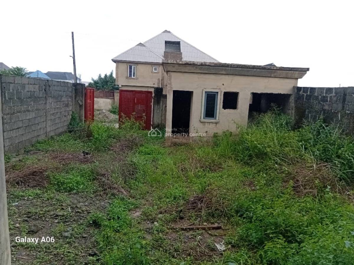 Detached 4 Bedrom Duplex (carvass), Valley View Estate, Ebute, Ikorodu, Lagos, Detached Duplex for Sale