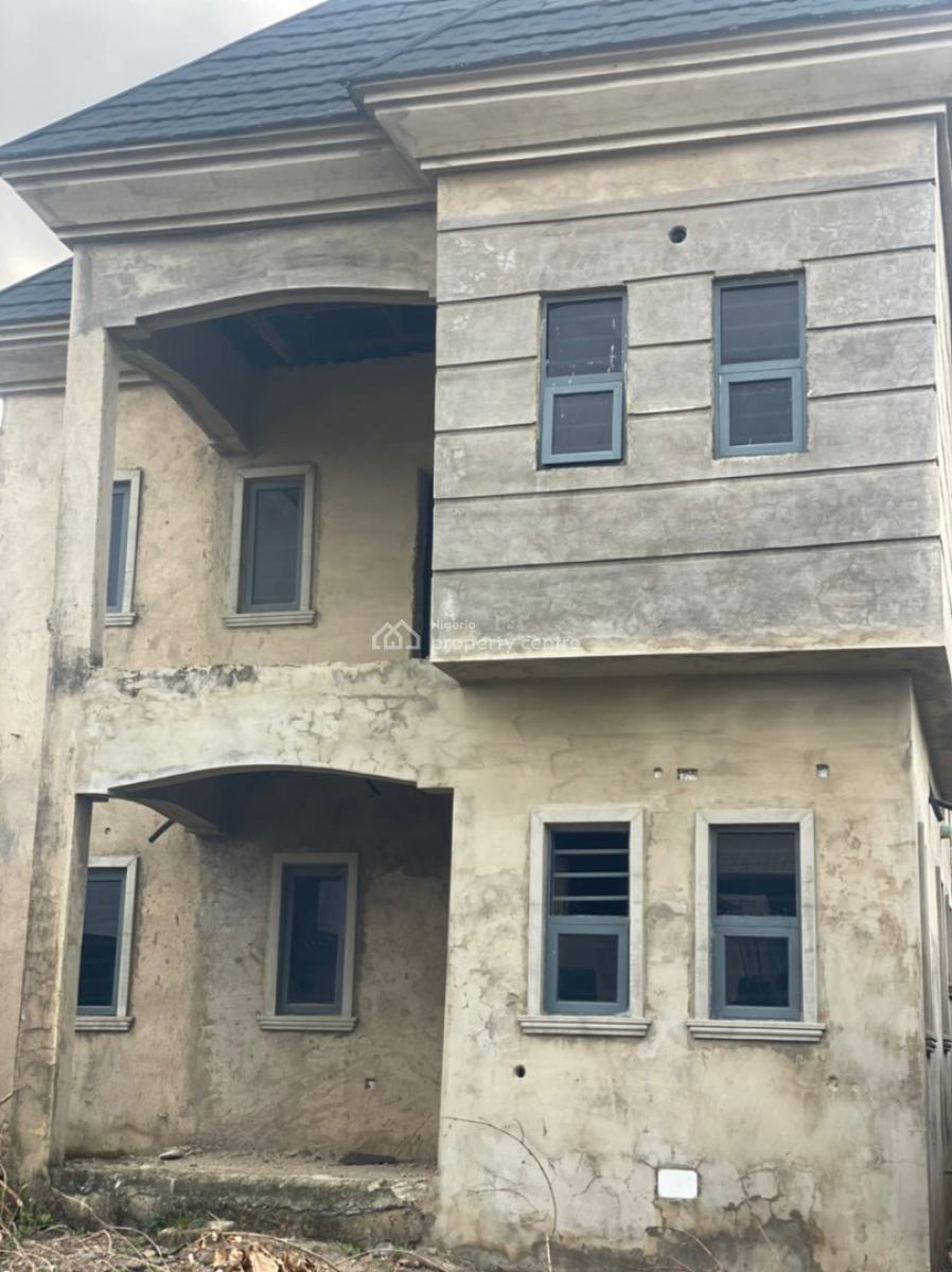 Detached 4 Bedrom Duplex (carvass), Valley View Estate, Ebute, Ikorodu, Lagos, Detached Duplex for Sale