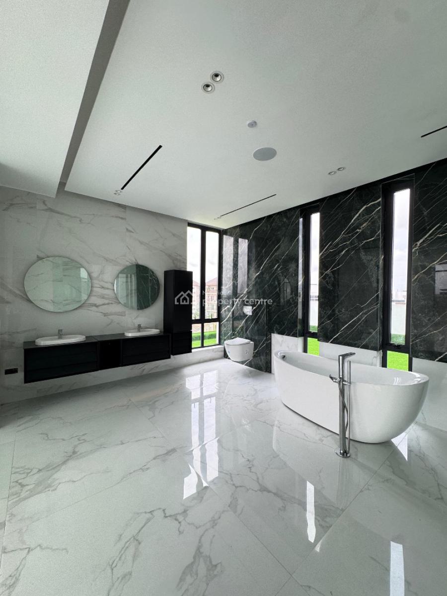 Magnificent 5 Bedroom Detached Duplex Private Pool Lounge Elevator Cinema, Pinnock Beach Estate Osapa London, Osapa, Lekki, Lagos, Detached Duplex for Sale