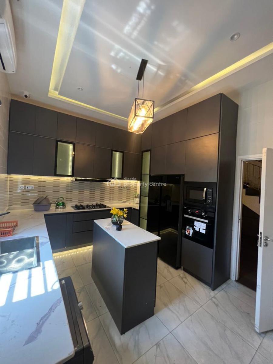 Furnished 4 Bedrooms Semi Detached Duplex with Bq, Lekki Conservation Road /gated Estate, Lekki Phase 2, Lekki, Lagos, Semi-detached Duplex for Rent