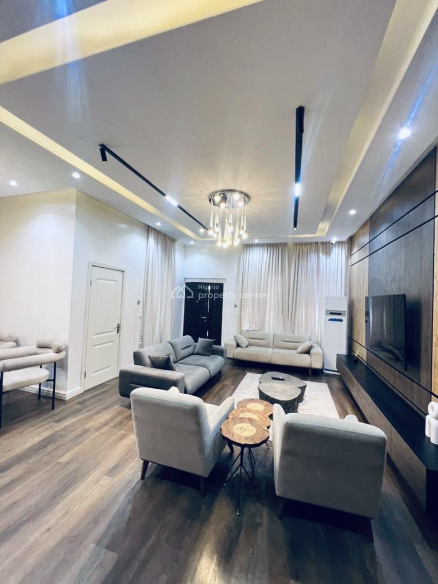 Furnished 4 Bedrooms Semi Detached Duplex with Bq, Lekki Conservation Road, Lekki Phase 2, Lekki, Lagos, Semi-detached Duplex for Rent
