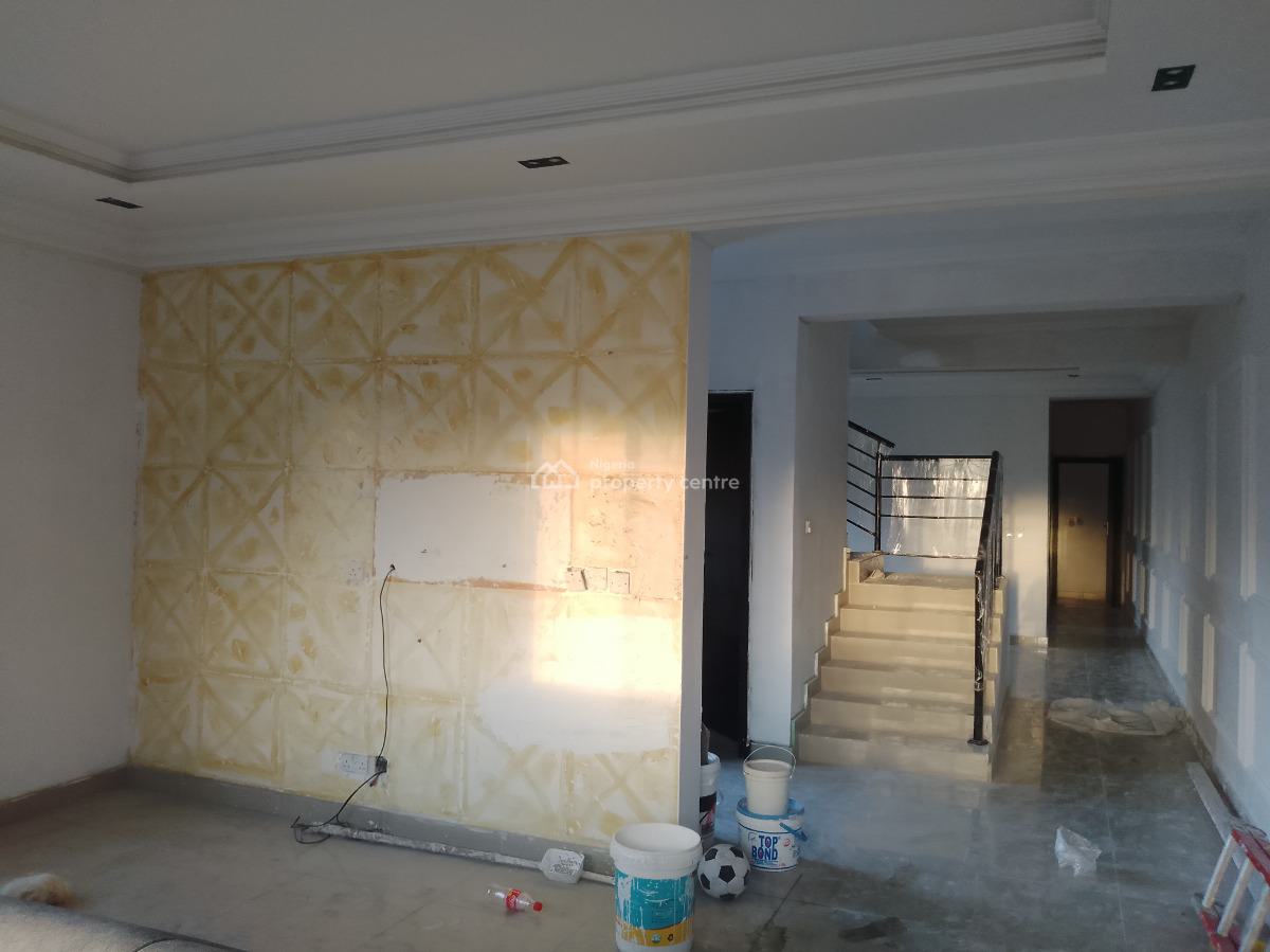 Renovated 4 Bedroom Duplex with Bq, Monastery Road, Sangotedo, Ajah, Lagos, Semi-detached Duplex for Rent
