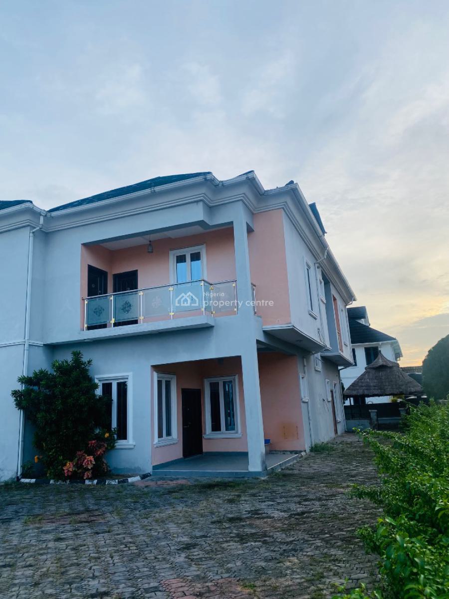 Awoof Spacious 4bedroon Fully Detached Duplex with Bush Bar, Pool a, Royal Garden Estate., Ajah, Lagos, Detached Duplex for Sale