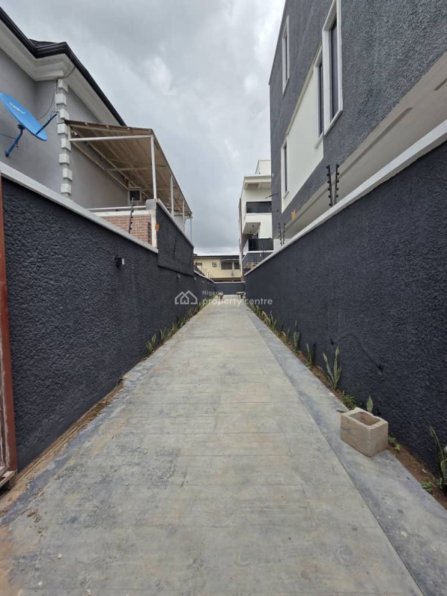 Luxury Smart 5 Bedroom Fully Detached Duplex with Bq, Adeniyi Jones, Ikeja, Lagos, Semi-detached Duplex for Sale