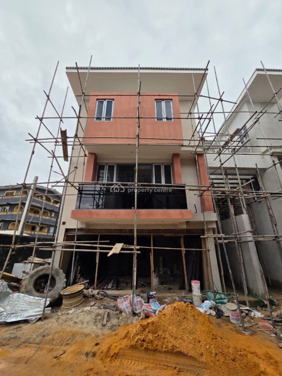 Exquisite 4 Bedroom Terrace Duplex with Bq., Adeniyi Jones, Ikeja, Lagos, Terraced Duplex for Sale