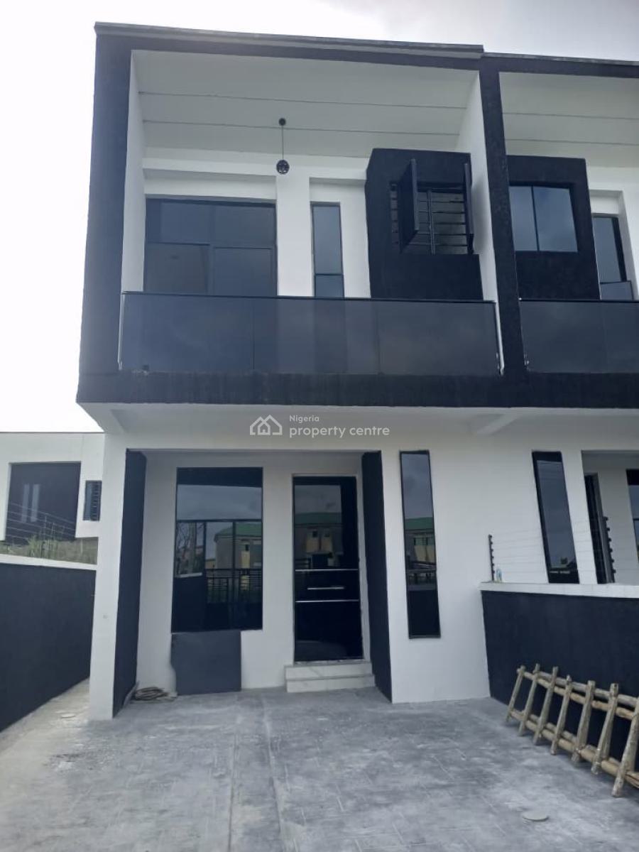 Luxury 4 Bedroom with Bq, Mobile Road, Ajah, Lagos, Terraced Duplex for Rent