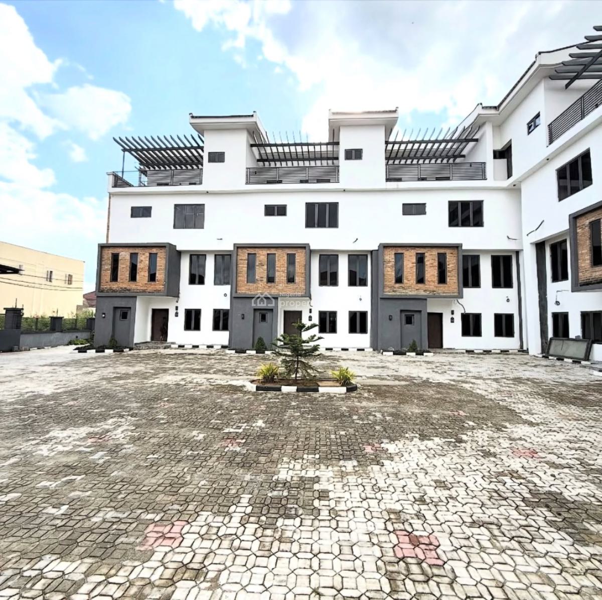 Newly Constructed 4 Bedrooms Terrace Duplexes Available, Jabi, Abuja, Terraced Duplex for Sale