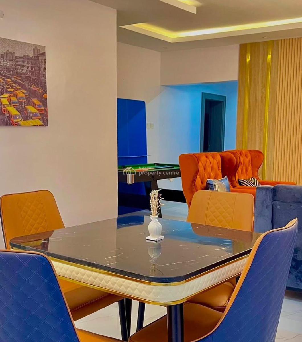 Nicely Furnished 3 Bedroom Apartment, Chevron, Lekki, Lagos, Flat / Apartment Short Let